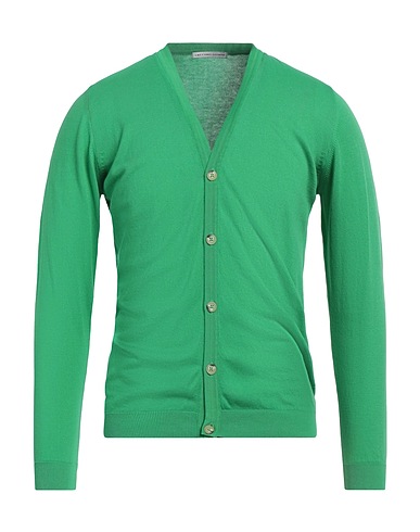 GREY DANIELE ALESSANDRINI Cardigan Verde 100% Cotone