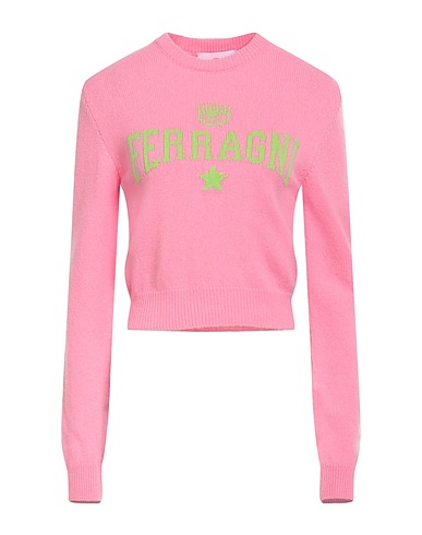 CHIARA FERRAGNI Jumper Pink 40% Wool, 30% Viscose, 20% Polyamide, 10% Cashmere