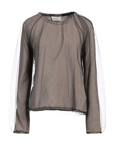MEIMEIJ プルオーバー サンド ウール 40% / レーヨン 30% / ナイロン 20% / カシミヤ 10%