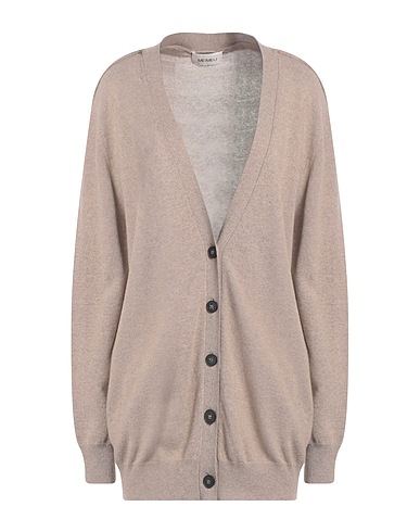 MEIMEIJ Cardigan Beige 40% Virgin Wool, 30% Viscose, 20% Polyester, 10% Cashmere