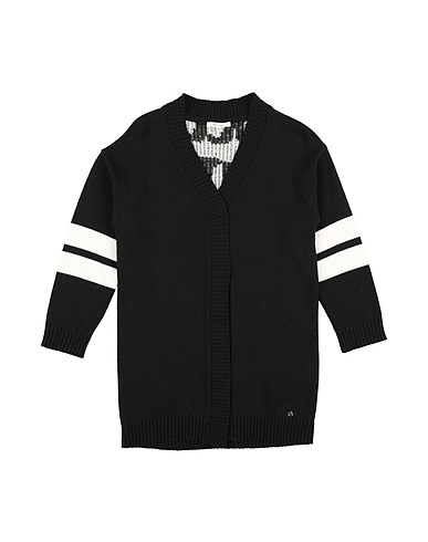 KOCCA Cardigan Black 50% Acrylic, 20% Cotton, 20% Viscose, 10% Wool