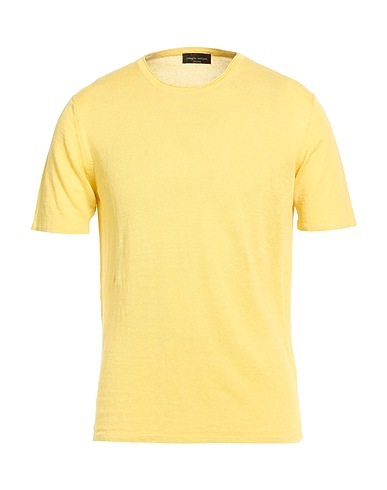 ROBERTO COLLINA Sweater Yellow 100% Linen