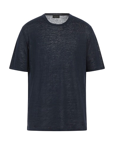 ROBERTO COLLINA Jumper Midnight blue 100% Linen