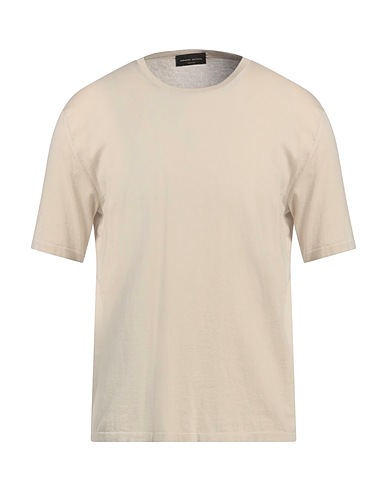 ROBERTO COLLINA Jumper Beige 100% Cotton