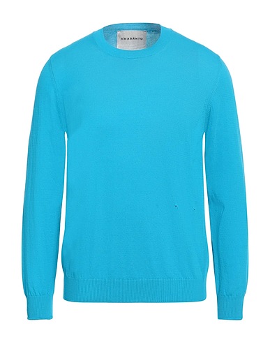 AMARANTO Pullover Turquoise 100% Coton