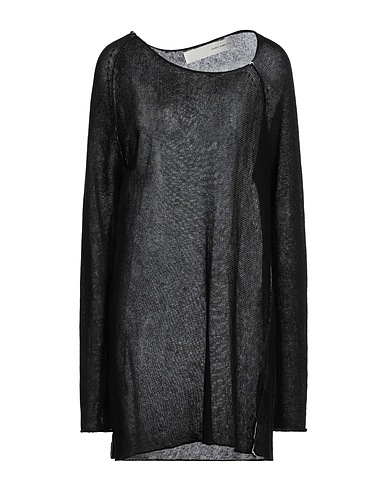 ISABEL BENENATO Pullover Nero 100% Lino