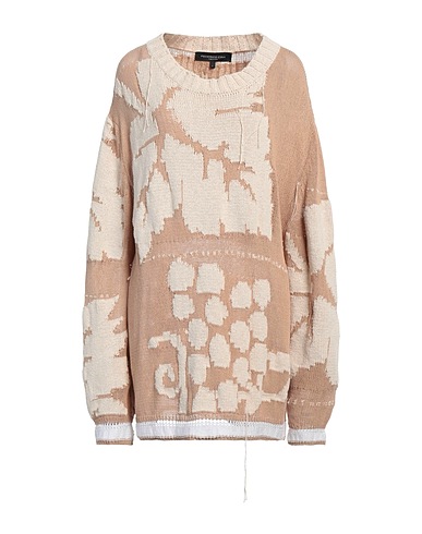 FEDERICO CINA Jumper Ivory 100% Cotton