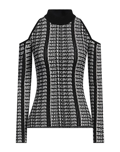 JUST CAVALLI Polo neck White 72% Viscose, 28% Polyester
