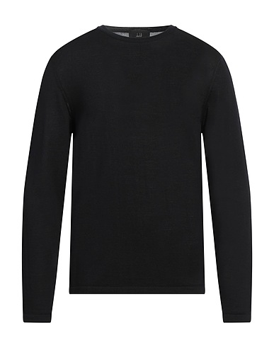 DUNHILL Sweater Black 70% Wool, 30% Mulberry silk