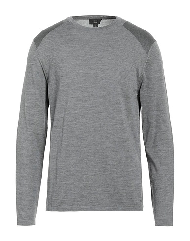 DUNHILL Sweater Grey 70% Wool, 30% Mulberry silk