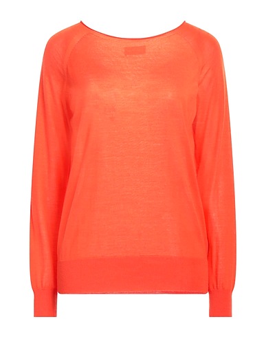 ROBERTO COLLINA Jumper Orange 100% Merino Wool
