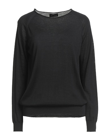 ROBERTO COLLINA Jumper Black 100% Merino Wool