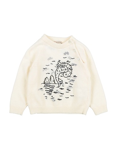 PUCCI Jumper Ivory 100% Virgin Wool