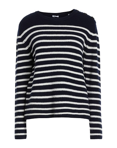 ASPESI Sweater Navy 100% Wool