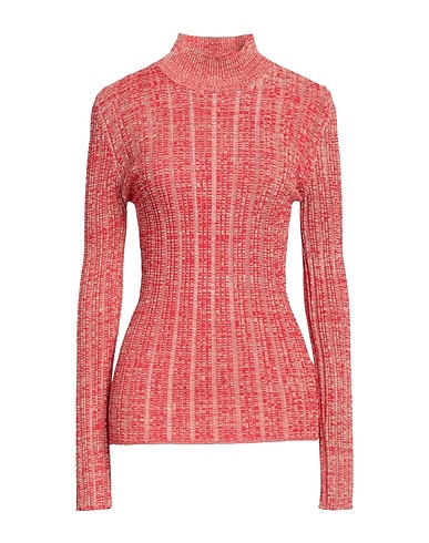 TRUSSARDI Polo neck Red 83% Viscose, 17% Polyamide