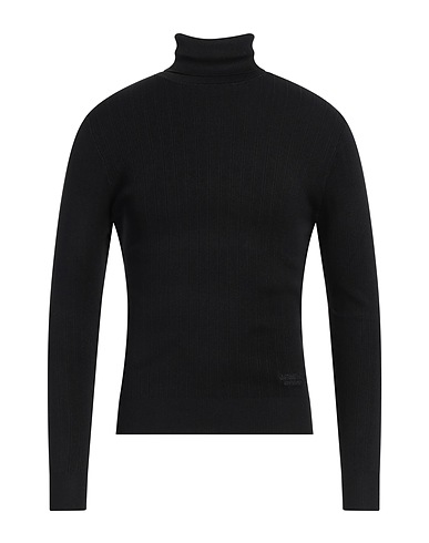 COSTUME NATIONAL タートルネック ブラック レーヨン 70% / ナイロン 30%