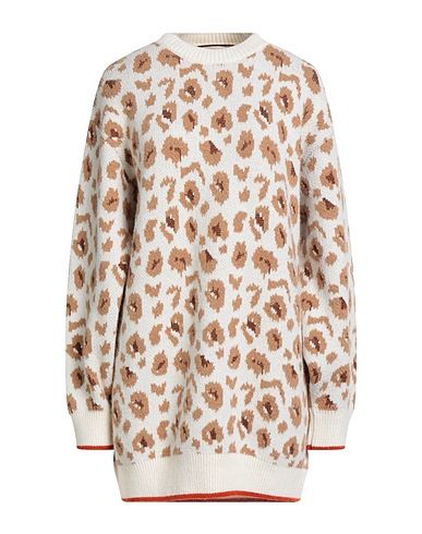AKEP Jumper White 55% Acrylic, 20% Merino Wool, 10% Alpaca wool, 8% Synthetic fibers, 7% Nylon