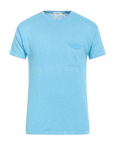 WOOL & CO Jumper Sky blue 100% Cotton