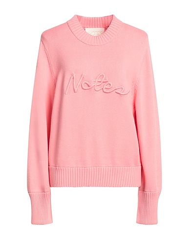 NOTES DU NORD Sweater Pink 72% Viscose, 28% Polyester