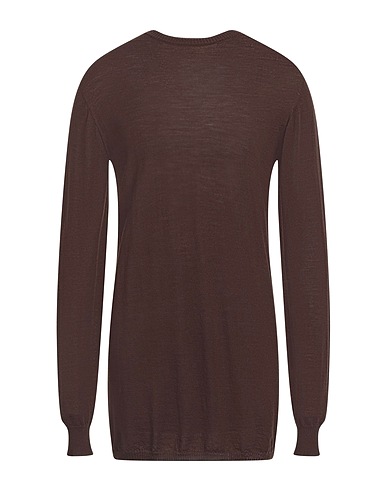 RICK OWENS Pullover Testa di moro 100% Lana Vergine