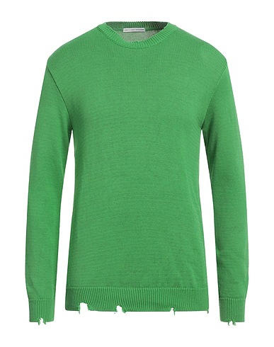 GREY DANIELE ALESSANDRINI Jumper Green 100% Cotton