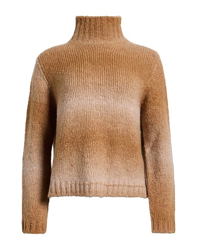 WOOLRICH Turtleneck Camel 63% Alpaca wool, 37% Polyamide