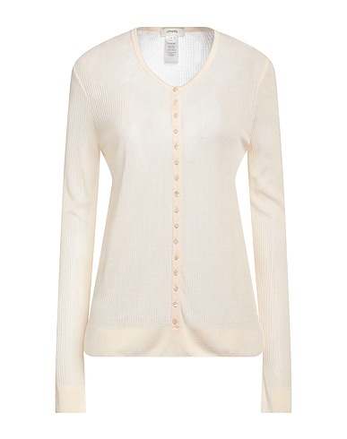 LEMAIRE Cardigan Cream 88% Viscose, 12% Silk