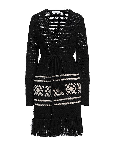 MAX MARA Cardigan Black 90% Wool, 10% Cashmere