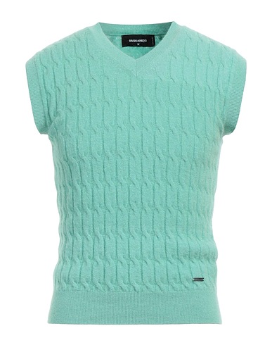 DSQUARED2 Jumper Green 46% Mohair wool, 35% Polyamide, 14% Wool, 5% Elastane