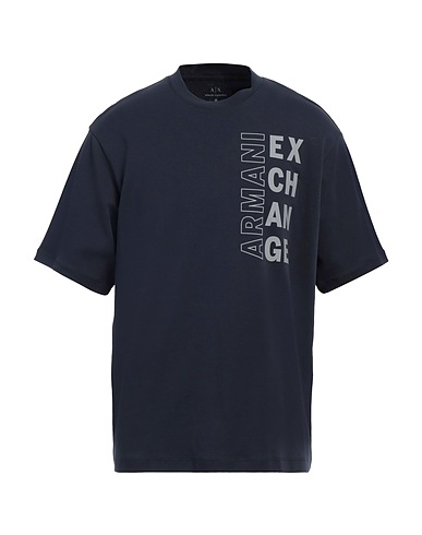 ARMANI EXCHANGE T-shirt Bleu nuit 100% Coton