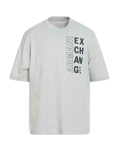 ARMANI EXCHANGE T-shirt Light green 100% Cotton