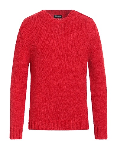DONDUP Jumper Red 96% Virgin Wool, 4% Polyamide