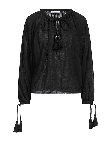 MAX MARA Jumper Black 100% Linen