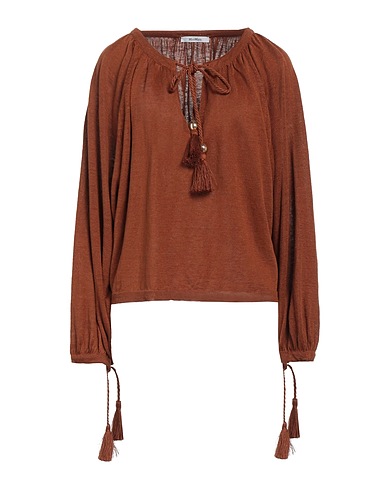 MAX MARA プルオーバー ブラウン リネン 100%
