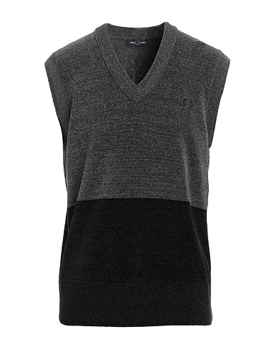 FRED PERRY Pullover Blei 100% Recyceltes Polyester