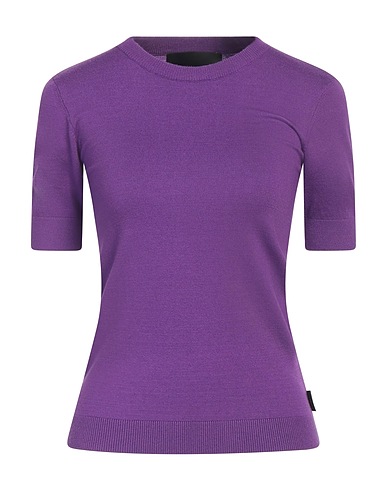 JOHN RICHMOND Jumper Purple 50% Viscose, 28% Polyester, 22% Nylon