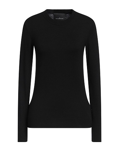 JOHN RICHMOND Jumper Black 50% Viscose, 28% Polyester, 22% Nylon