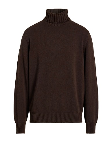ELEVENTY Turtleneck Brown 90% Wool, 10% Cashmere