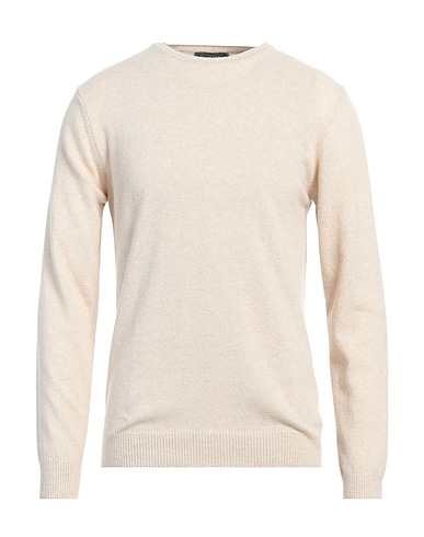 DANIELE FIESOLI Jumper Ivory 90% Merino Wool, 10% Cashmere