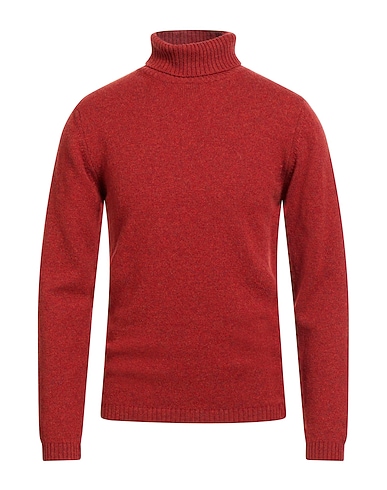DANIELE FIESOLI Turtleneck RUGGINE 100% Merino Wool