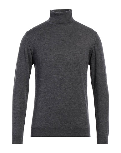 DANIELE FIESOLI Polo neck Lead 100% Merino Wool