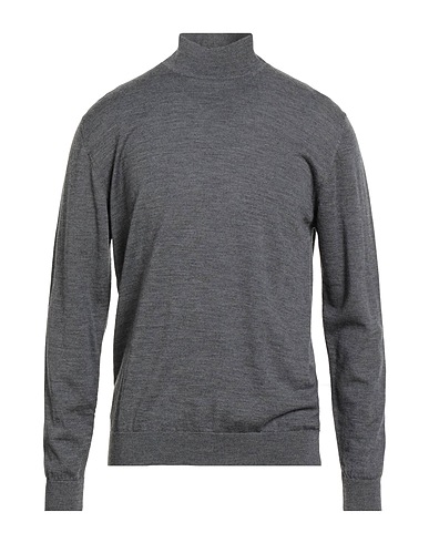 DANIELE FIESOLI Polo neck Lead 100% Merino Wool