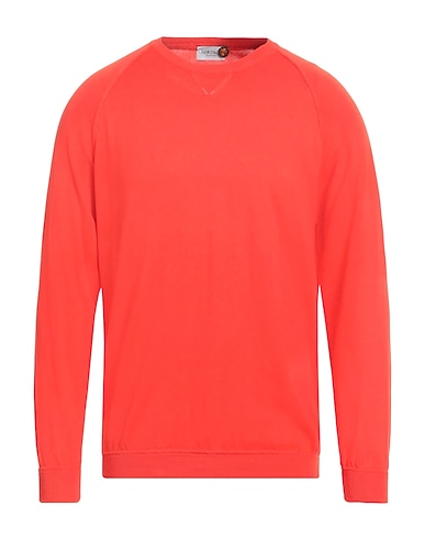 HERITAGE Sweater Tomato red 100% Cotton