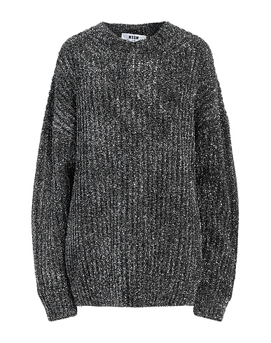 MSGM Jumper Silver 67% Polyamide, 33% Metallic fiber