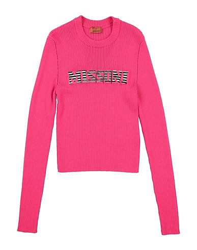MISSONI KIDS Jumper Fuchsia 100% Virgin Wool, Wool