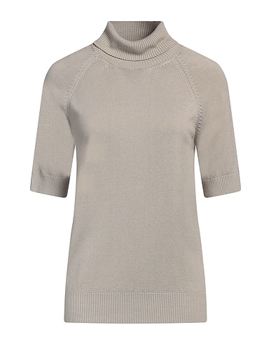 CIRCOLO 1901 Polo neck Grey 100% Virgin Wool