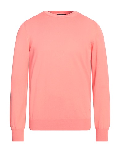FAY Jumper Salmon pink 100% Cotton