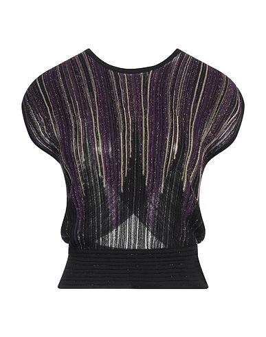 NENETTE Sweater Purple 50% Wool, 50% Acrylic, Viscose, Polyester, Metallic Polyester