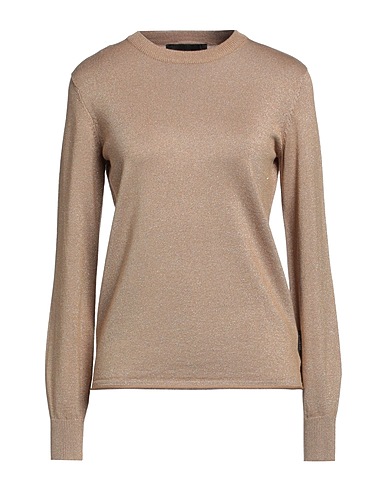 JOHN RICHMOND Jumper Gold 57% Viscose, 23% Polyamide, 20% Lurex®