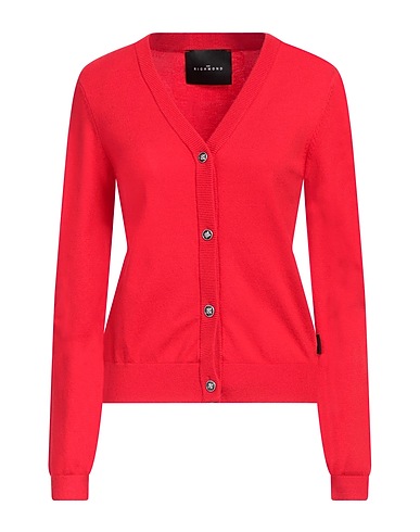 JOHN RICHMOND Cardigan Red 50% Viscose, 28% Polyester, 22% Polyamide